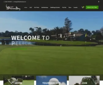 Golfatpelicanbay.com(Pelican Bay Golf Club) Screenshot