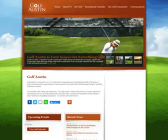 Golfaustin.org(Golf AustinGolf Austin) Screenshot