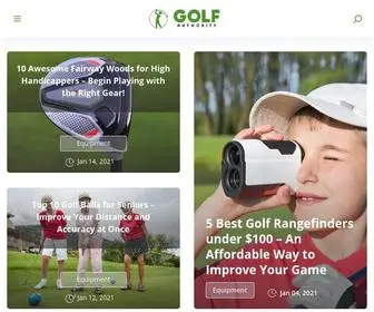 Golfauthority.org(Your reliable ally on your way to skillful play) Screenshot