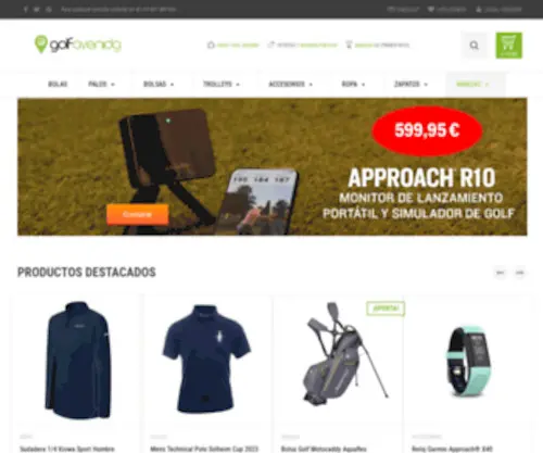 Golfavenida.com(Tienda de Golf Online) Screenshot