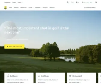 Golfbaanspaarnwoude.nl(Golfbaan Spaarnwoude) Screenshot