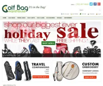 Golfbagwarehouse.com(Golf Bags) Screenshot