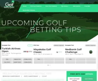 Golfbettingsystem.co.uk Screenshot