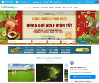 Golfbooking.com.vn(Vietnam Golf Booking) Screenshot