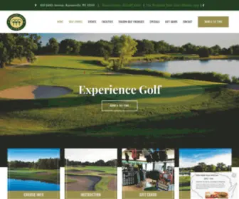 Golfbrightondale.com(Kenosha Golf Courses) Screenshot