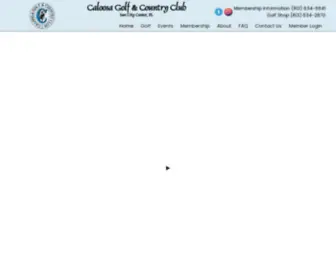 Golfcaloosa.com(Caloosa Golf & Country Club) Screenshot