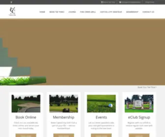 Golfcapitolcity.com(Capitol City Golf Club) Screenshot