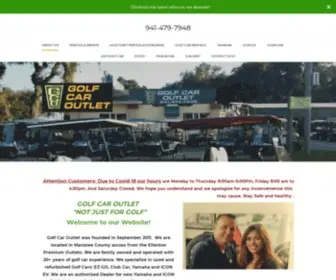 Golfcaroutlet.com(About us) Screenshot