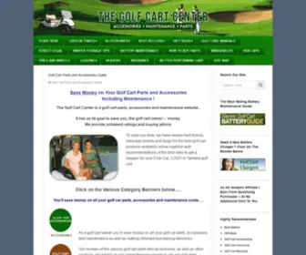 Golfcartcenter.com(The Golf Cart Center) Screenshot