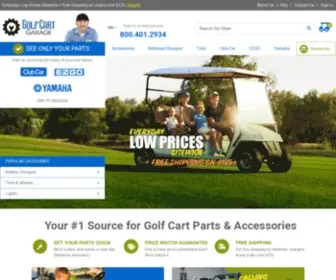 Golfcartgarage.com(Golf Cart Parts & Accessories) Screenshot