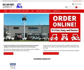 Golfcartpartsdirect.com(Golf Cart Parts Direct) Screenshot