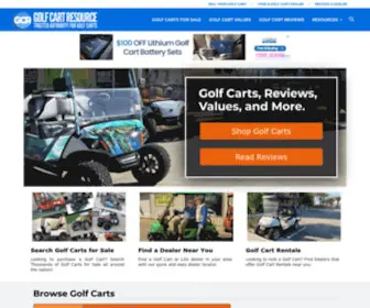 Golfcartresource.com Screenshot