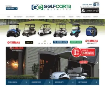 Golfcarts-Unlimited.com(Golf Carts Unlimited) Screenshot