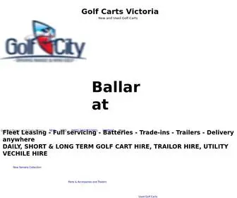 Golfcartsvictoria.com.au(Golf Cart Sales and Service) Screenshot