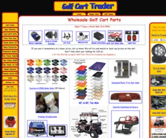 Golfcarttrader.com(Golf Cart Parts & Accessories) Screenshot