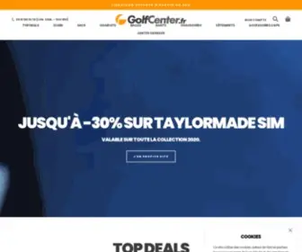 Golfcenter.fr(Achat Matériel de Golf) Screenshot