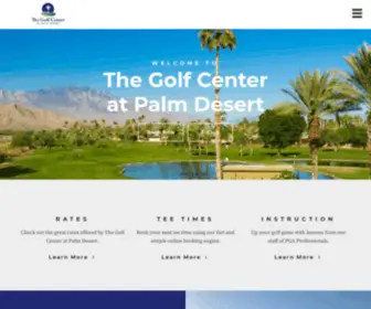 Golfcenterpd.com(The Golf Center at Palm Desert) Screenshot