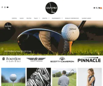 Golfchile.cl(Tienda de Golf Chile Rep) Screenshot