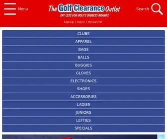 Golfclearanceoutlet.com.au(Cheap Golf Equipment & Golf Stores) Screenshot