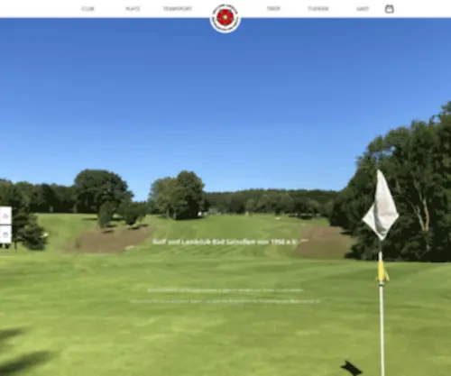 Golfclub-Bad-Salzuflen.de(Golfclub Bad Salzuflen) Screenshot