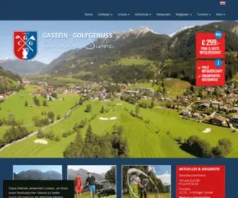 Golfclub-Gastein.com(Golf in Salzburg) Screenshot