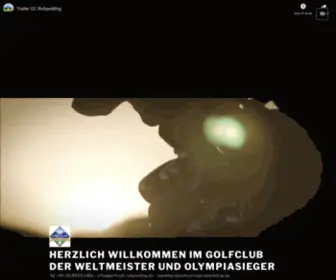 Golfclub-Ruhpolding.de(Der Golfclub der Weltmeister und Olympiasieger in der schönsten Golfregion Deutschlands) Screenshot