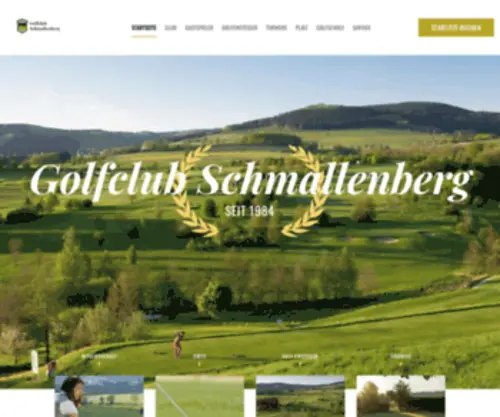 Golfclub-SChmallenberg.de(Vergessen Sie den Alltag) Screenshot