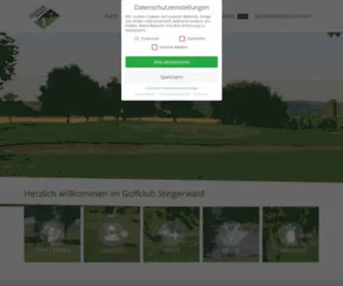 Golfclub-Steigerwald.de Screenshot