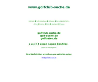 Golfclub-Suche.de(Golfclub Suche) Screenshot