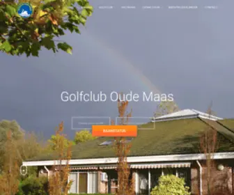 Golfcluboudemaas.nl(Golfclub Oude Maas) Screenshot