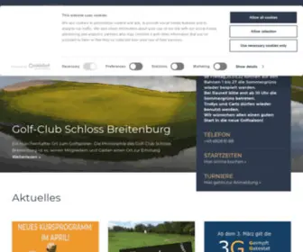 Golfclubschlossbreitenburg.de(Golf-Club Schloss Breitenburg) Screenshot