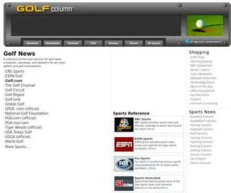 Golfcolumn.com(Golf Column) Screenshot