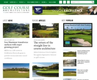 Golfcoursearchitecture.net(Golfcoursearchitecture) Screenshot
