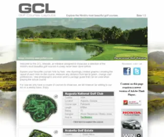 Golfcourselayouts.co.za(Golf course layouts.co.za) Screenshot