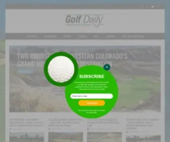 Golfdaily.com(Golf Daily) Screenshot