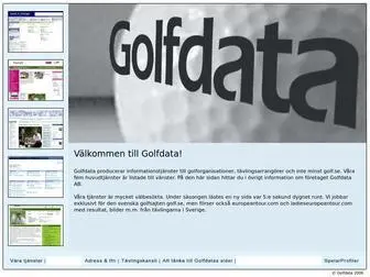 Golfdata.se(Golfdata) Screenshot