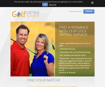 Golfdatingservice.com(Golf Dating Service) Screenshot