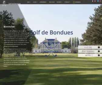 Golfdebondues.com(Golf de Bondues) Screenshot