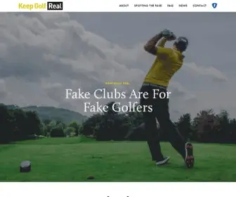 Golfdiscountau.com(Keep Golf Real) Screenshot