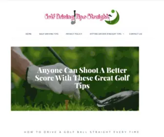 Golfdrivingtipsstraight.com(Golf Driving Tips Straight) Screenshot