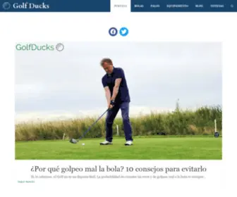 Golfducks.com(Golf Ducks) Screenshot