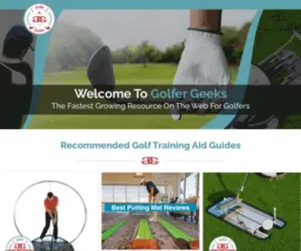 Golfergeeks.com(Golfer Geeks) Screenshot