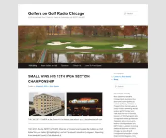 Golfersongolf.com(Golfers on Golf Radio Chicago) Screenshot