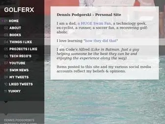 Golferx.net(Dennis Podgorski's Personal Site) Screenshot