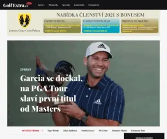 Golfextra.cz(Golfextra) Screenshot