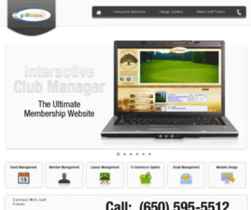 Golffusion.com(Golf Fusion) Screenshot
