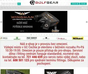 Golfgear.cz(Golfový eshop) Screenshot