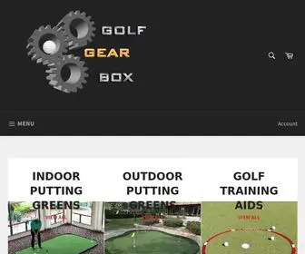 Golfgearbox.com(Golf Gear Box) Screenshot