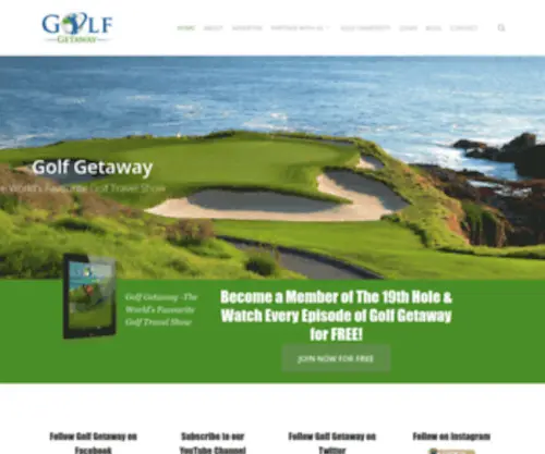 Golfgetaway.com.au(Golf Getaway) Screenshot