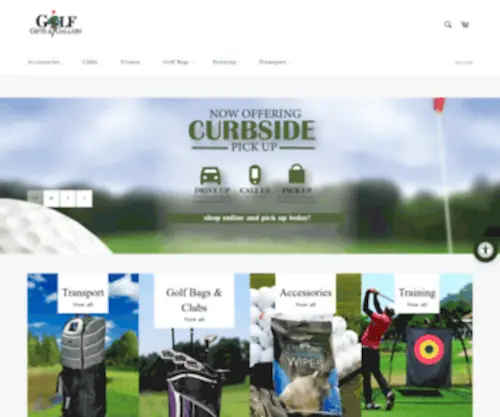 Golfgiftsgallery.com(Golf Gifts & Gallery Inc) Screenshot